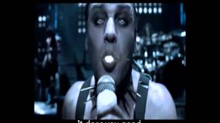 RAMMSTEIN - ICH TU DIR WEH - ENGLISH SUBTITLES