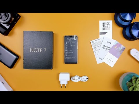 Cubot Note 7 Budget Smartphone - Unboxing and Review