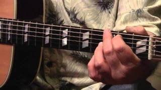 True Religion finger picking blues guitar lesson 2 of 3