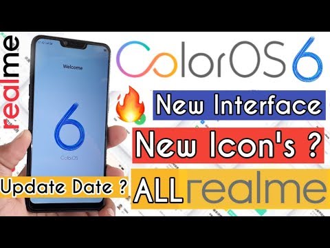 COLOUR OS 6 NEW INTERFACE IN ALL REALME | NEW ICONS AFTER COLOUR OS 6 ? | 🤔 Video