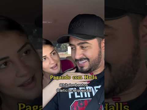 ROBERTO RECEBENDO CORRIDA COM HALLS PRETO