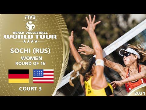 Kozuch/Ludwig vs. Alix/April - Women's R16 | 4* Sochi 2021