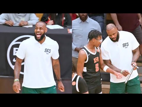 Bryce James DOMINATES With LeBron As COACH ????
