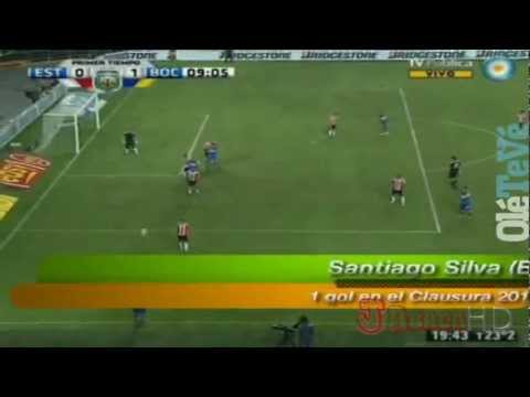 Estudiantes vs Boca - Gol de Silva - Clausura 2012 - 1/4/12 Full HD