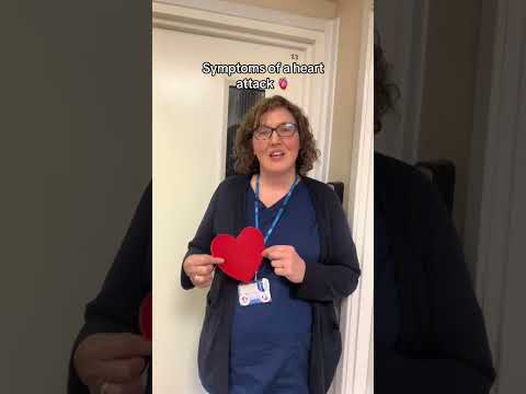 Symptoms of a heart attack ❤️️