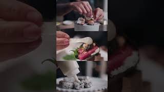 Painting raw delicacies into culinary masterpieces