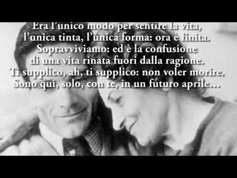 Supplica a mia madre di Pier Paolo Pasolini letta da Dino Becagli