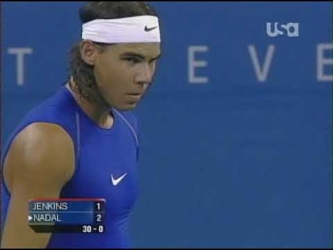 Rafael Nadal vs Scoville Jenkins US Open 2005 R2 Full Match English