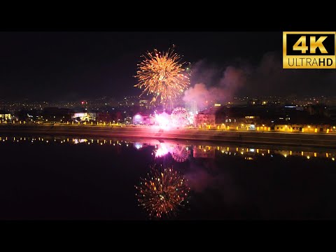 New Year's Fireworks in Slavonski Brod 01.01.2026.