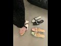 Shallow Slip On Mules Shoes Flat Soft Heel Outdoor Dress Sandal Shoes Lazy Beach Slides Loafe