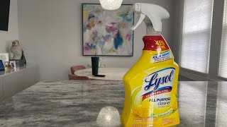All purpose Lysol Spray - 1 Minute Review