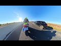 Ride 345 Insta 360 X4 Honda CBR650R 2025 Akrapovic Racing Line