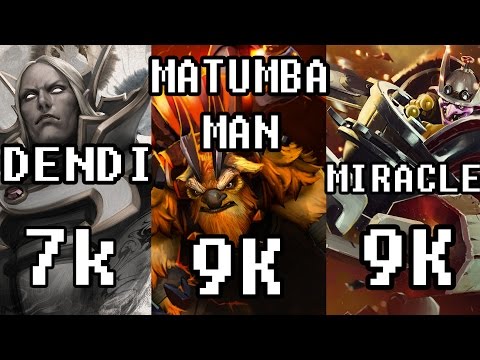 [ 8423 Average MMR ] - Na'Vi Dendi. Liquid_Miracle & Secret.MP vs Liquid_MATUMBAMAN - DOTA 2