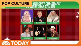Get a First Look at Country Cameos in ‘Grand Ole Opry Christmas’
