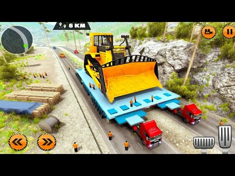 Heavy Cargo Trailer Truck Simulator 2019: oversize  games 🚛🛣️🚛| YouTube Gaming