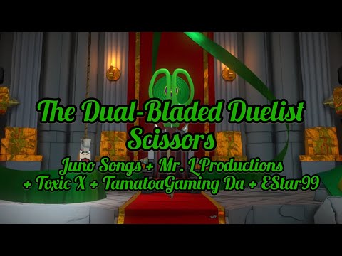 Paper Mario: The Origami King - The Dual-Bladed Duelist, Scissors with Lyrics - Mashup