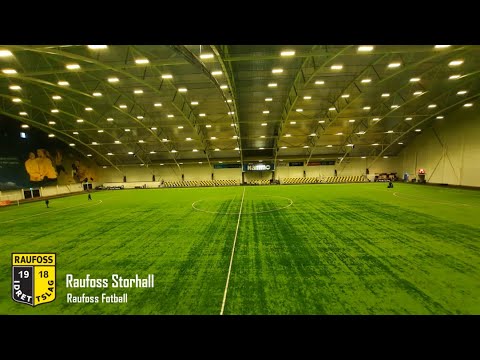 Raufoss Storhall in Toten Norway | Indoor-arena of Raufoss Fotball