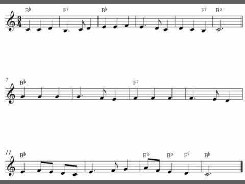 God Save The Queen, America, free clarinet sheet music score