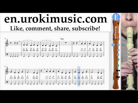 How to Play Recorder (B.) Marshmello & Anne-Marie - FRIENDS Tabs um-i-rn352