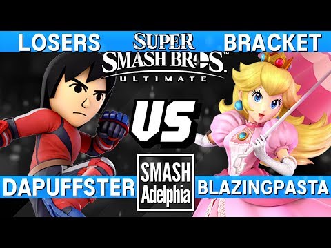 Smash Ultimate - Dapuffster (Brawler) vs BlazingPasta (Peach) - SDA Ultimate Losers Bracket