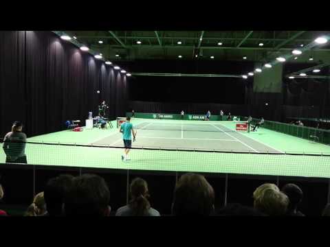 Gulbis beats Donskoy -  Rotterdam 2016 Qualifiers.
