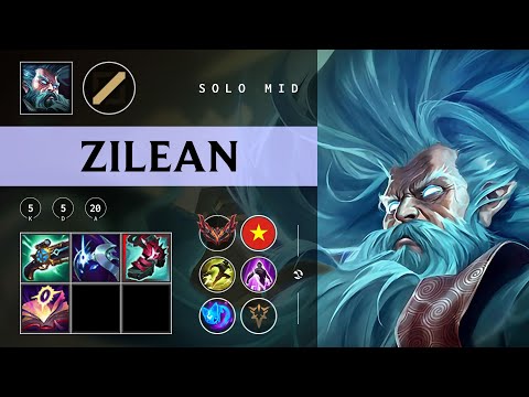 Zilean Mid vs Orianna - VN Grandmaster Patch 25.23
