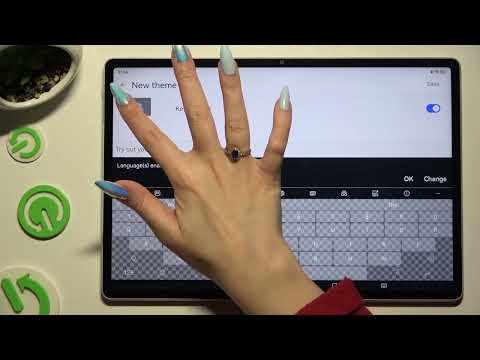 Huawei MatePad Pro 12.6 - How to Change and Customize Keyboard Theme - Personalize Your Typing Expe