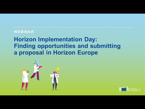 Horizon Implementation Day: Finding opportunities & submitting a proposal in Horizon Europe (5 Oct.)