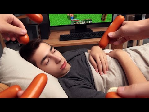 EPIC Minecraft Prank on Sleeping Friend!!!