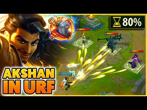 The NEW Most Fun URF Champion Is Akshan (PERMA SWING)