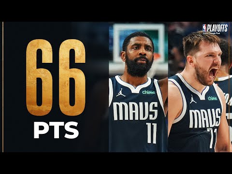 Kyrie Irving (33 PTS) & Luka Doncic (33 PTS) Lead Mavericks To 3-0 Lead! May 26, 2024