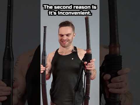 Why wouldn't you ALWAYS Dual Wield? #sword #martialarts #history