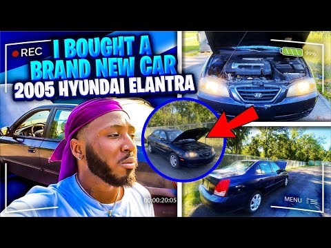 How My Brand New 2005 Hyundai Elantra GLS Changed My Life: Car Tour