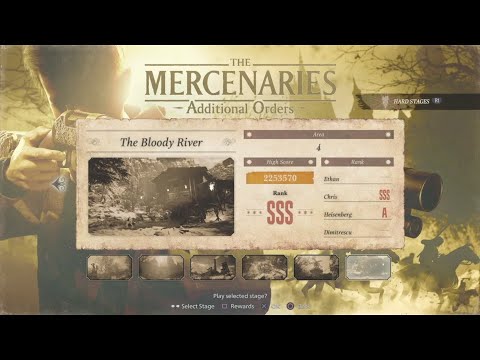 The Bloody River | SSS Rank   Chris | Resident Evil Village