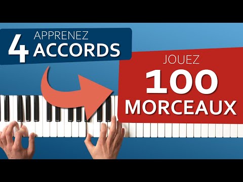 The 4 magic chords on the piano