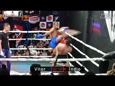 WERICSON ÍNDIO (KRU MONGE) vs. VITOR MORAIS (PAKOTHAI MALDONADO) 73 KG MUAY THAI - RAJA 34