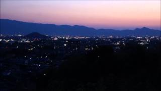 preview picture of video '大神神社　美和の杜夕暮れ　奈良県桜井市　23 Apr 2014'