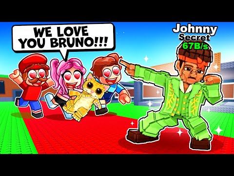 Secretly Becoming BRUNO MARS to TROLL My Friends in Steal a Brainrot...