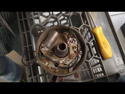 Distributor point gap