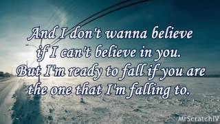 Hinder.. I dont wanna believe