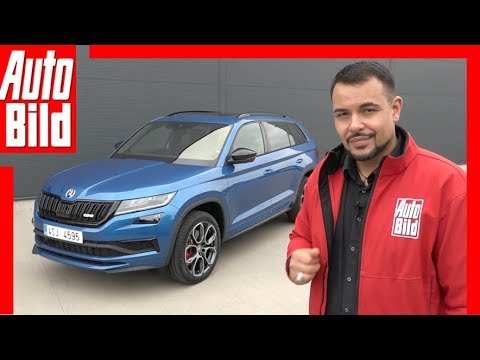 Skoda Kodiaq RS (Paris 2018) Sitzprobe / Details / Review