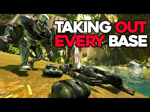 Fighting The Entire Cluster To The END In ARK