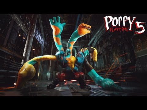 Poppy Playtime: Chapter 5 - BABY DOEY Kills SMACKSHAFT (Lemon Squad Gameplay 38)