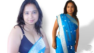 aunty hot saree vlog cleaning indian new