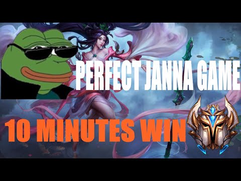 WHEN AP0 PLAYS JANNA TO PERFECTION