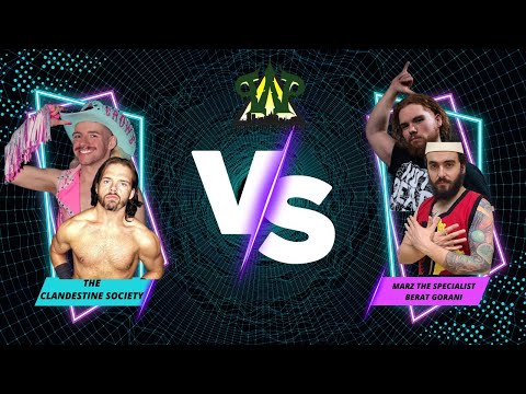 Prairie Pro Wrestling - The Clandestine Society vs Berat Gorani & Marz The Specialist