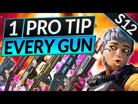 1 BEST TIP for EVERY GUN in Apex Legends - PERFECT Season 12 Tricks - Weapons Guide