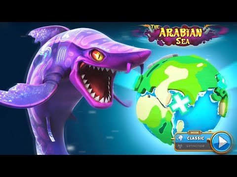 DARK MAGIC SHARK: CONQUERING CLASSIC MODE IN THE ARABIAN SEA | HUNGRY SHARK WORLD GAMEPLAY