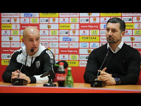 2020-11-14 Korona Kielce - Sandecja 1-0 (1-0), Dariusz Dudek i Maciej Korzym