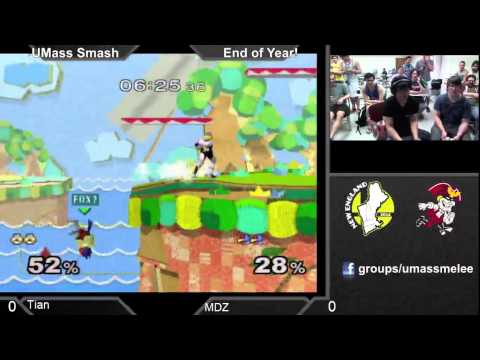 UMass Smash - Tian vs MattDotZeb - Grand Finals - SSBM
